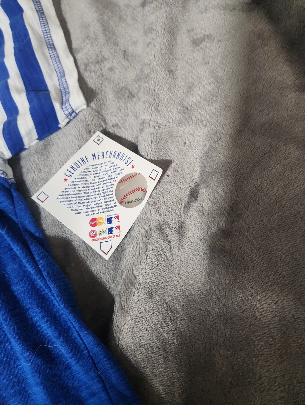 Kids Blue Striped Bottoms